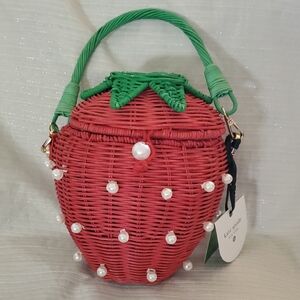 Kate Spade Red and Green Mini Bag